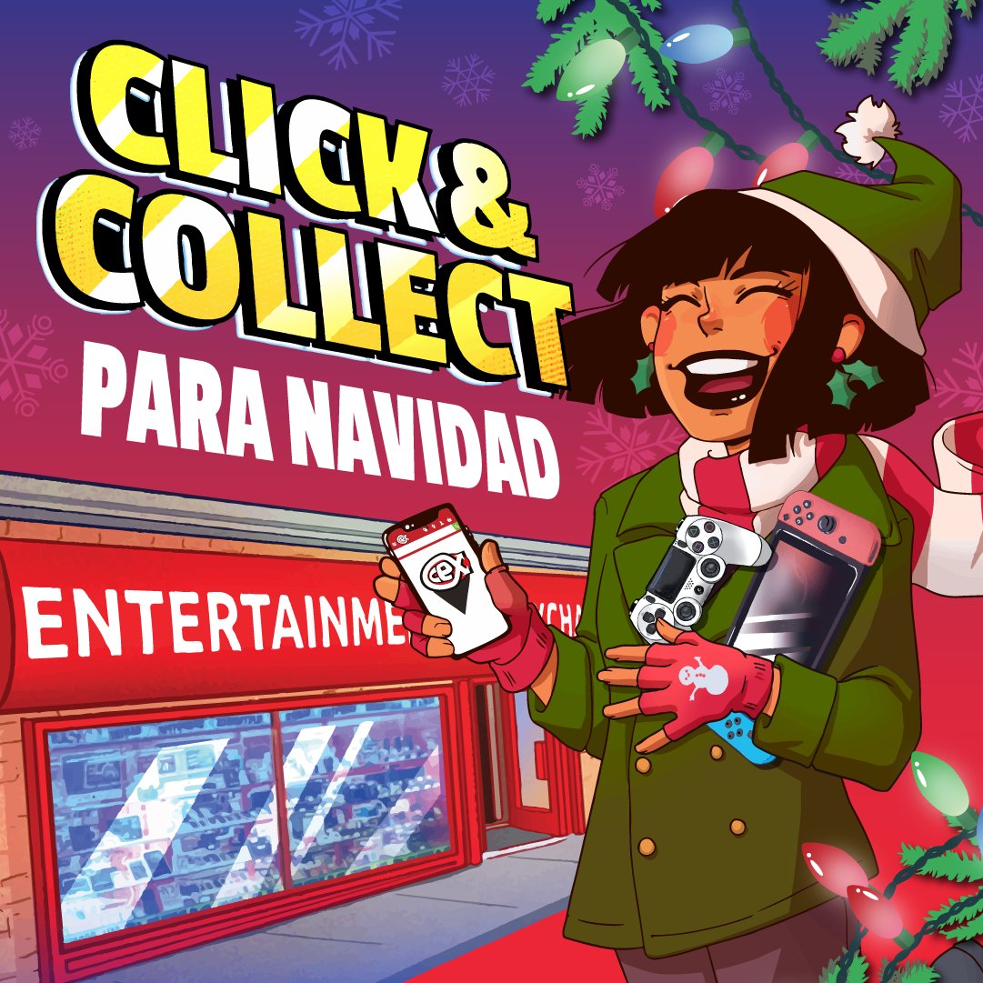 Esta Navidad póntelo fácil: pide desde casa y recoge en tu CeX más cercano. Elige Click &amp; Collect, ¡FÁCIL y GRATIS!