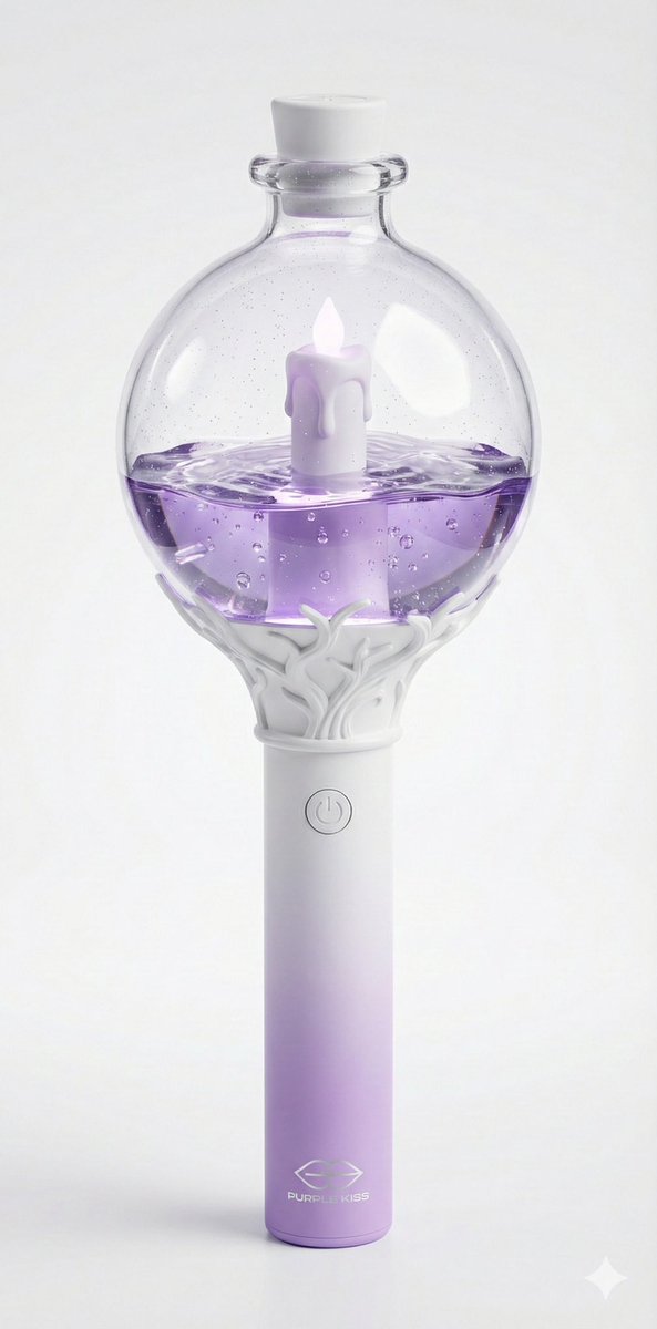 samaxart's tweet photo. 🕯🧙‍♀️ Witch Bong 🔮🧪
Purple Kiss’s unofficial Light Stick 
Design by me @samaxart , 3D by Gemini

 #purplekisslightstick #RBW #purplekiss #purki #purkilightsick #PURPLE_KISS #sweet_juice #lightstick @eoseowaebwara https://t.co/5RoeB4Rn3q