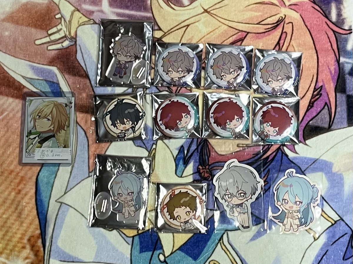 あんスタ 交換 譲渡 アニカフェ アクスタ ステッカー 譲 泉 みか 一彩