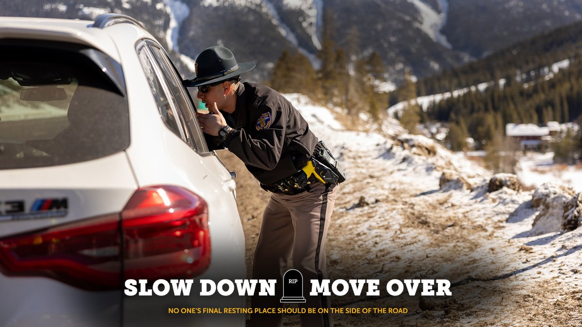 CSP_News's tweet image. Colorado law requires drivers to slow down and move over for stopped emergency and service vehicles. Your choices behind the wheel keep our roadside workers safe. #SlowDownMoveOver