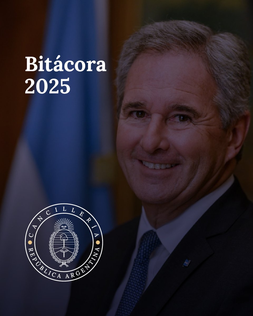 Cancilleria_Ar's tweet photo. Presentamos los principales hitos de gestión del Ministerio de Relaciones Exteriores, Comercio Internacional y Culto en 2025, que materializan la hoja de ruta trazada por el Presidente Javier Milei de reposicionar a nuestro país en el mundo y expandir su integración económica para hacer grande a la Argentina otra vez.