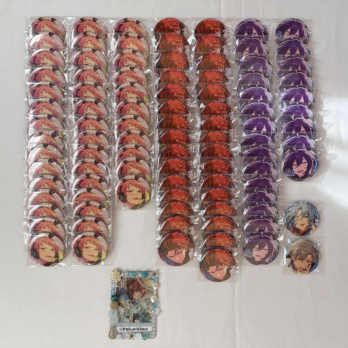 交換￤譲渡】あんスタ コレクション缶バッジ コレ缶 Aug idol 〖譲