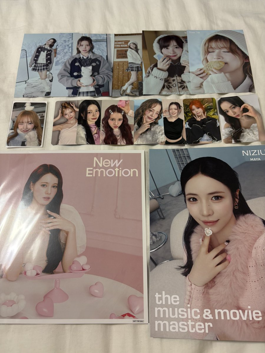 niziu交換💝 譲)画像1枚目🧡💜💛🤍💚🩷💙 求)特典同種🩵 ラントレ画像