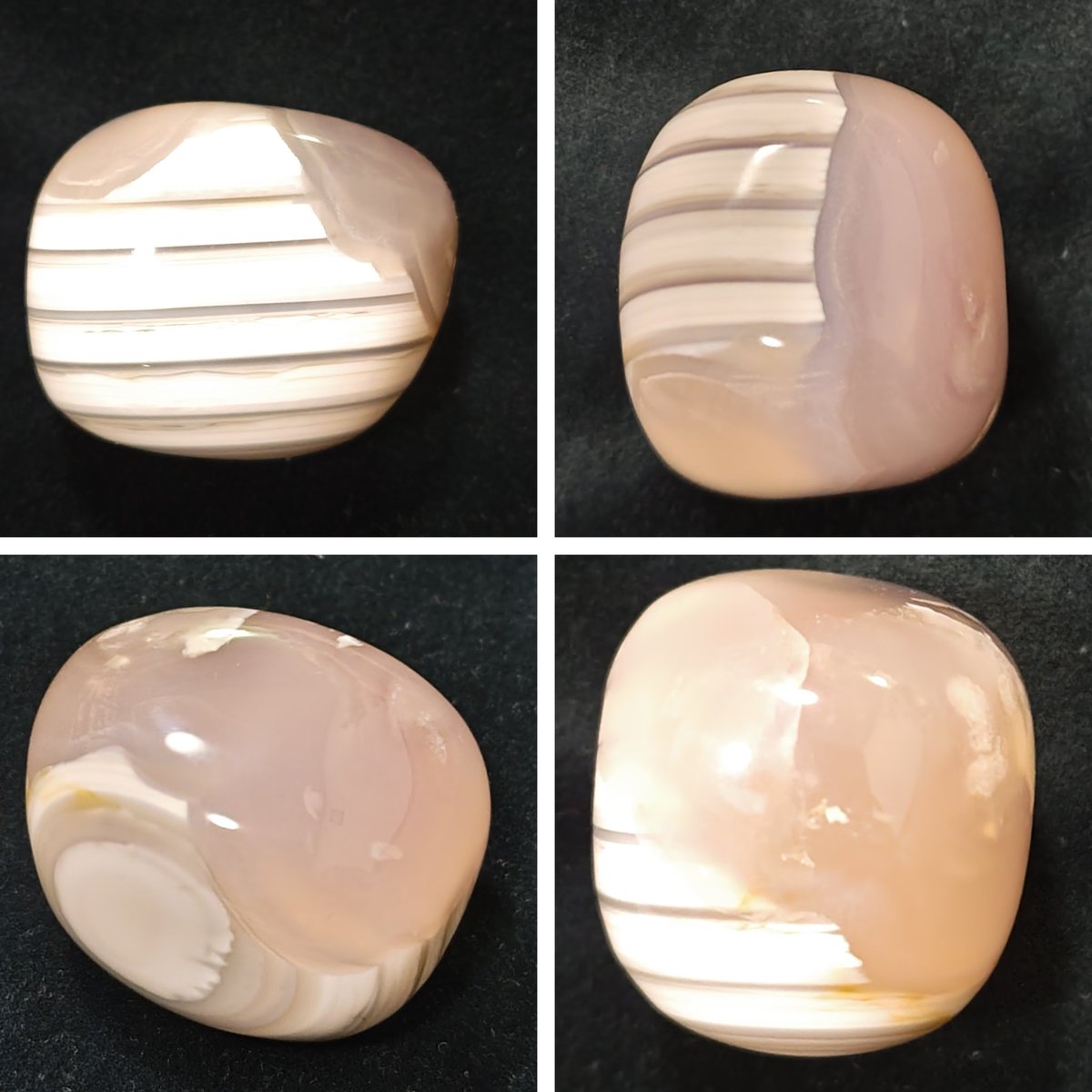 これは握るのにちょうどいいぐらいの瑪瑙（メノウ） 希少性はなく安い