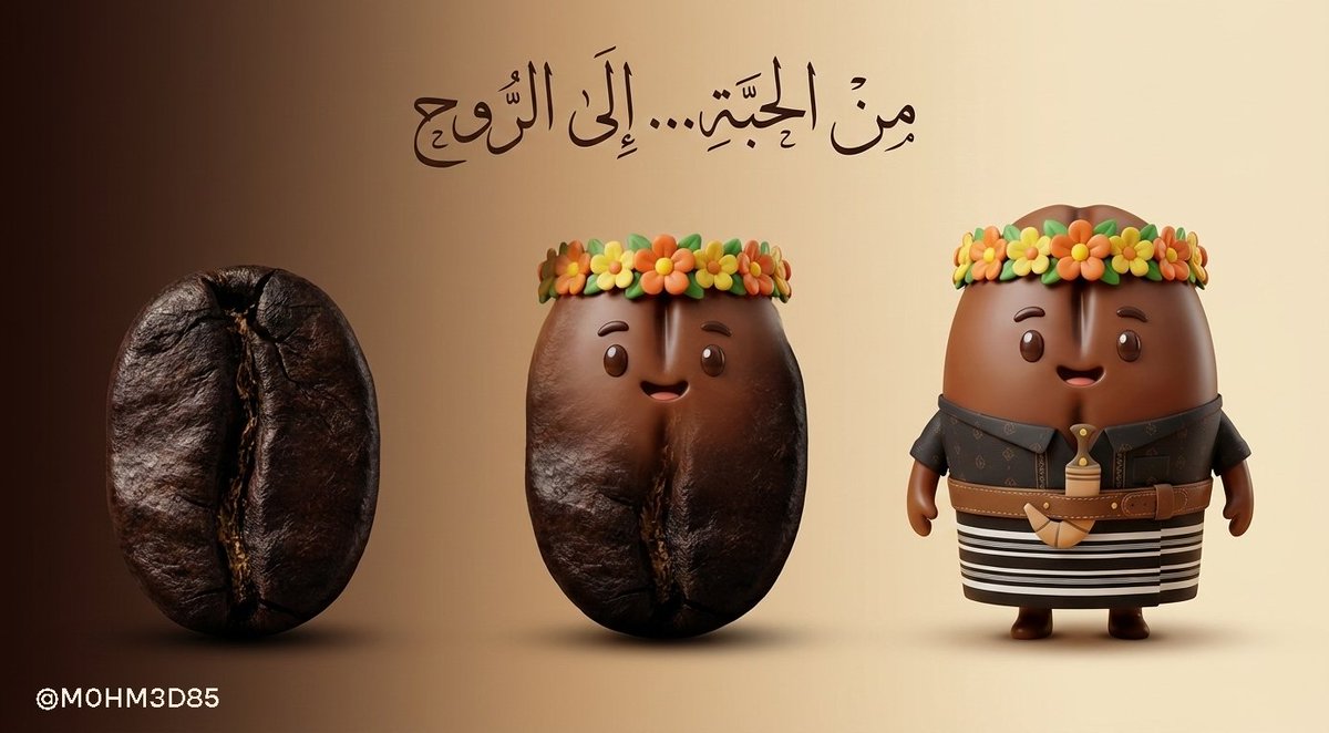 من بين ملايين الشخصيات اللي ظهرت مع موجة الـ Collectible Figures…
كنت دائمًا أقول لنفسي:
ليش ما يكون لنا شخصية تولد من تراثنا؟ من أرضنا؟ من روح جبال #خولان؟

ومن هنا… بدأت الحكاية.
#خُولانو — روح حبّة #البُن #الخولانية.