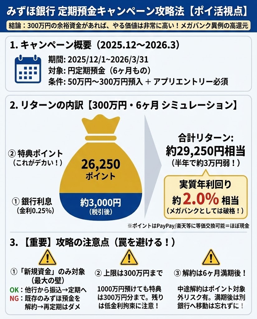 みずほ 銀行 定期 預金 金利
