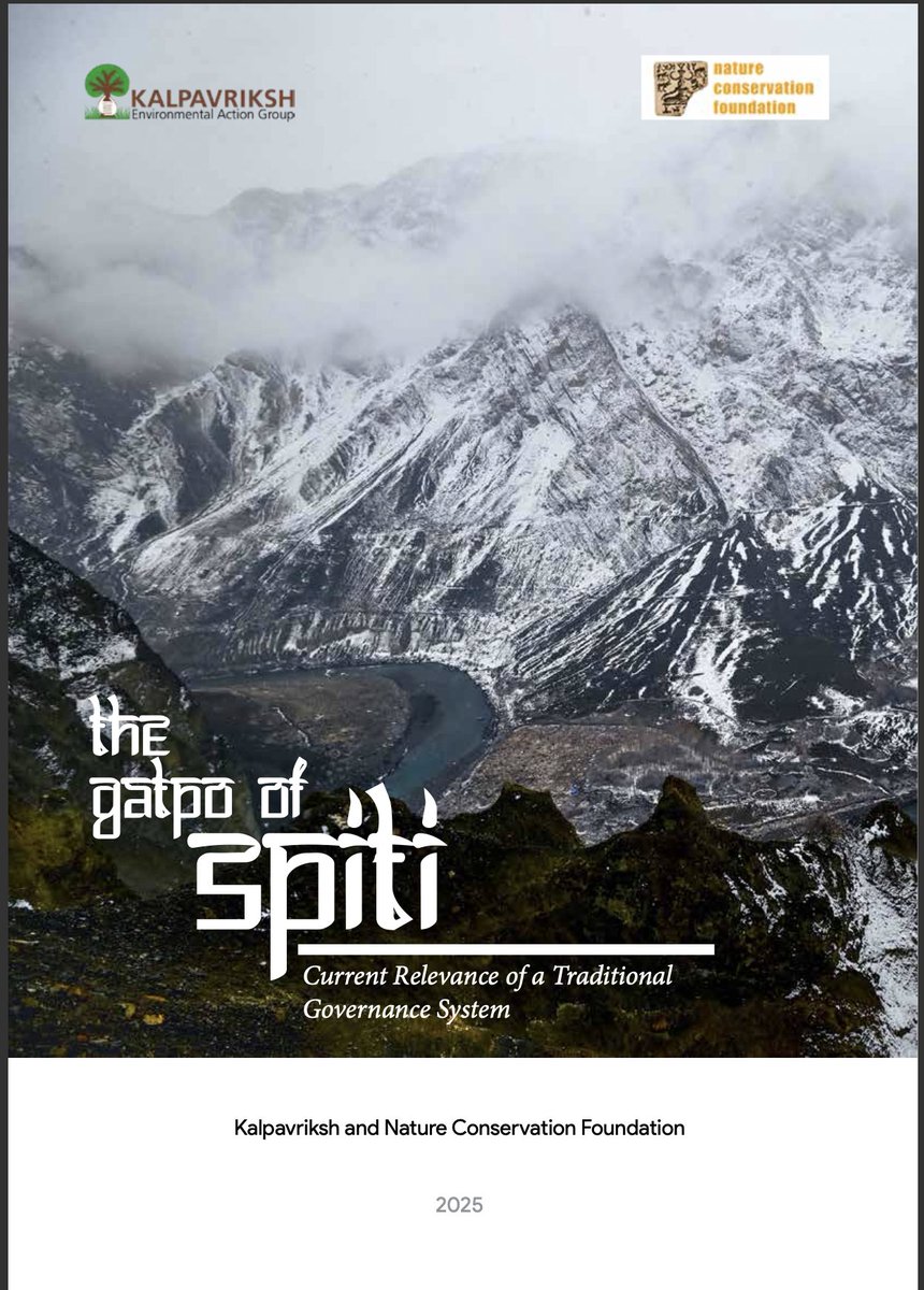 VikalpSangam's tweet photo. 📢We are happy to release the report on the traditional governance system of Spiti (Himachal Pradesh), focused on the village of Kibber. 

Read the full report here: https://t.co/XkqpbNtejq https://t.co/tvpUowpsu3