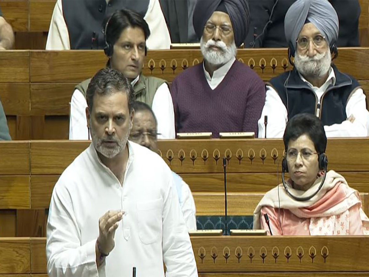 ani_digital's tweet image. BJP is directing and using the Election Commission to damage India's democracy, the biggest anti-national act is vote-chori: Rahul Gandhi in Lok Sabha

Read @ANI story | aninews.in/news/national/…
#BJP #Rahul #Gandhi #LokSabha