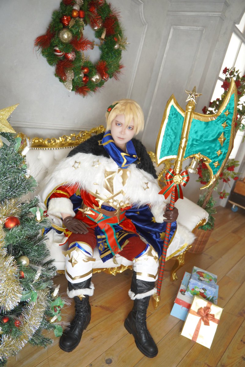 ファイアーエムブレムヒーローズ クリスマス　ディミトリ コスプレ cosplay/コスプレ】 ファイアーエムブレムヒーローズ Fire Emblem