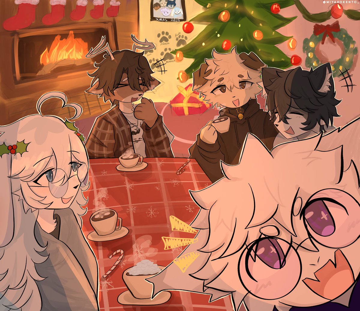 miyakokento_'s tweet photo. christmas w/ friends :3

#art https://t.co/VOpBjoc73M