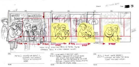 si_pepper1's tweet photo. @mr_brightxside @gr33do318 i think a lot of the storyboard is in evan dorkin's patreon, but he shared some pics on tumblr and twitter https://t.co/wyY4lvY9O7