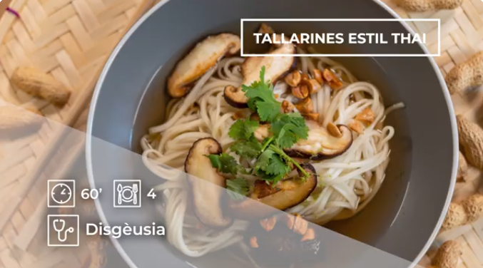 FececFederacio's tweet image. 🍽️ Compartim una recepta per atenuar la disgèusia, un dels efectes secundaris del tractament del #càncer: tallarins estil thai.

🍣 Aquest contingut forma part del projecte 'Què i com menjar durant el càncer' de 
@laxarxa.

🔗 tr.ee/usY4tV

#oncologia #menjarsaludable