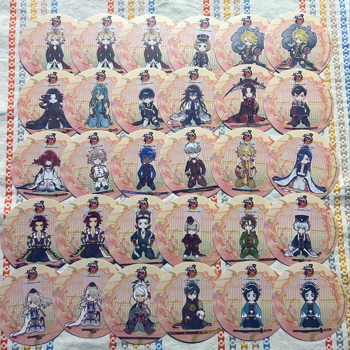 譲渡】刀剣乱舞 アニカフェ コースター 出)画像1〜4 各100円+送料 画像