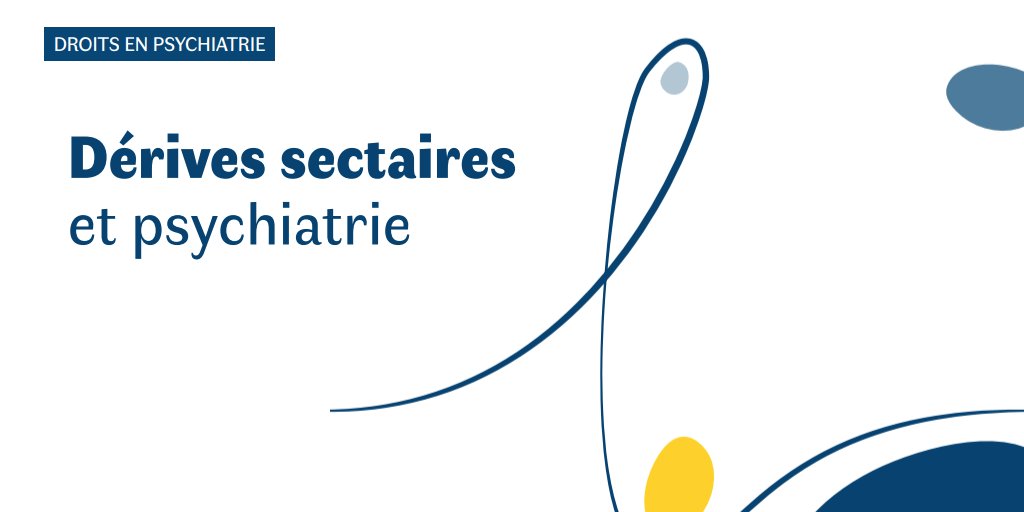 🧠💡Personnes en situation de fragilité psychique, professionnels de santé, des cibles de choix pour les mouvements sectaires. Le @Psycom_actu lance un guide pour prévenir les dérives sectaires en #psychiatrie

▶️ow.ly/mPO650R4UFY

<a href="/ACaffes/">Association CAFFES</a> <a href="/Unafam/">Unafam</a> <a href="/justice_gouv/">Ministère de la Justice</a> <a href="/C3RP_IDF/">C3RP</a>