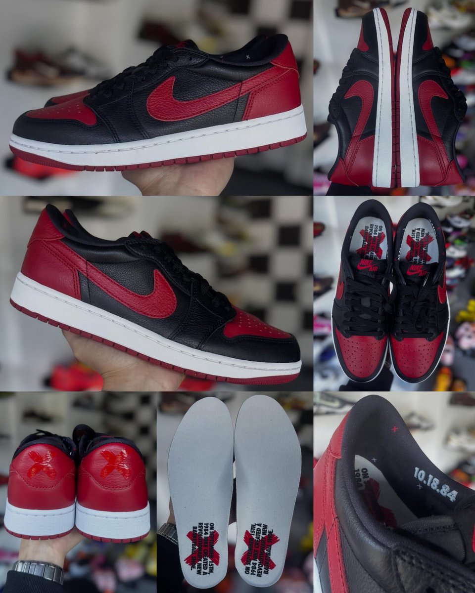 FIRST LOOK at the 2026 “Banned” Air Jordan 1 Low OG ❌❌
