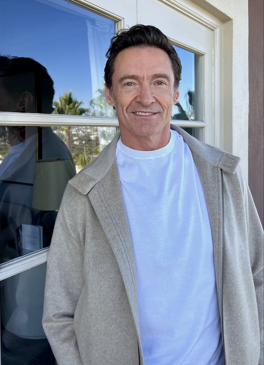 RealHughJackman's tweet image. Nothing but blue skies.