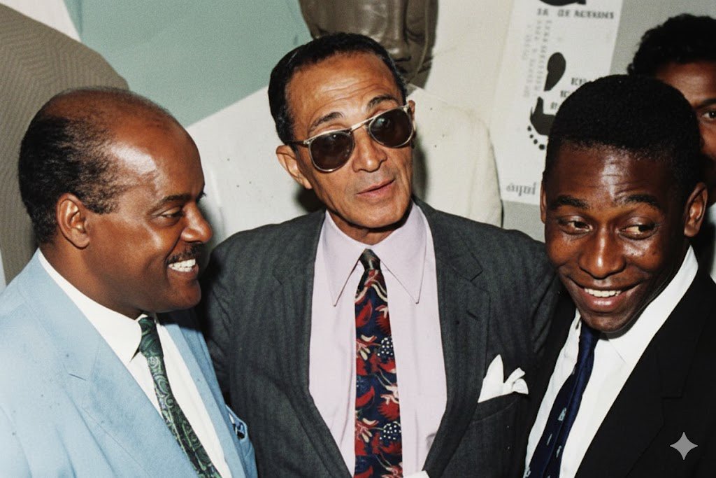 futnostalgico's tweet image. Leônidas, Friedenreich e Pelé em 1960, foto colorizada. 

FOTÃO! 🤩🇧🇷