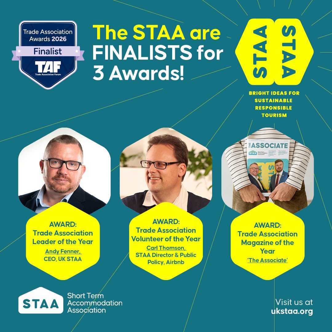 STAA - Short Term Accommodation Association tweet media