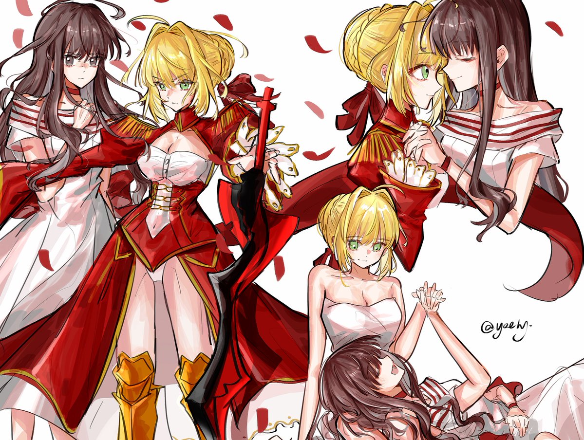 放置之
#岸波白野
#ネロ・クラウディウス