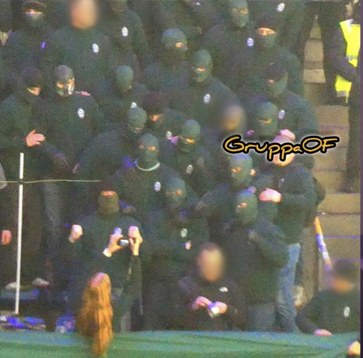 bisschen posen im block mit den jungs