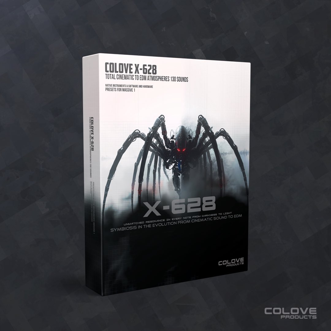 COLOVE X-628 — out now.
130 cinematic/EDM presets for NI Massive + FL Studio extras.
Dark, evolving, ready for 2025.

👉 coloverecordings.com
#COLOVEX628 #MassivePresets #EDMProduction