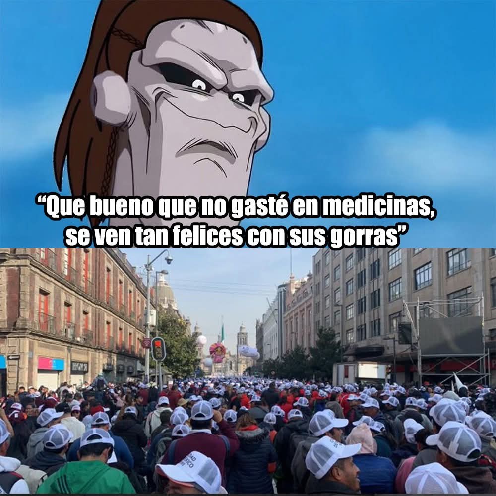 Claudia Sheinbaum viendo cómo abarrotó el zócalo, demostrando a México que la 4T sigue siendo la solución y que ellos jamás serán como el PRIAN aunque medio PRIAN ya esté en sus filas.