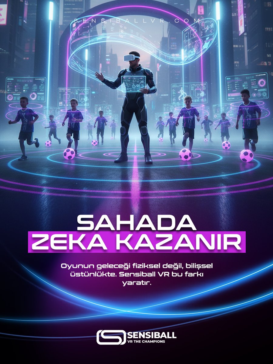 🧠 Sahada Zeka Kazanır
Oyunun geleceği fiziksel güçten öte, bilişsel üstünlükte!
Sensiball VR ile performansını analiz et, geliştir ve sahaya bir adım önde çık! ⚽💥
📍 Adres: Yeşiltepe Mahallesi, İsmet İnönü-2 Caddesi No:2/57, Tepebaşı – Eskişehir
 🌐 sensiballvr.com
 📩