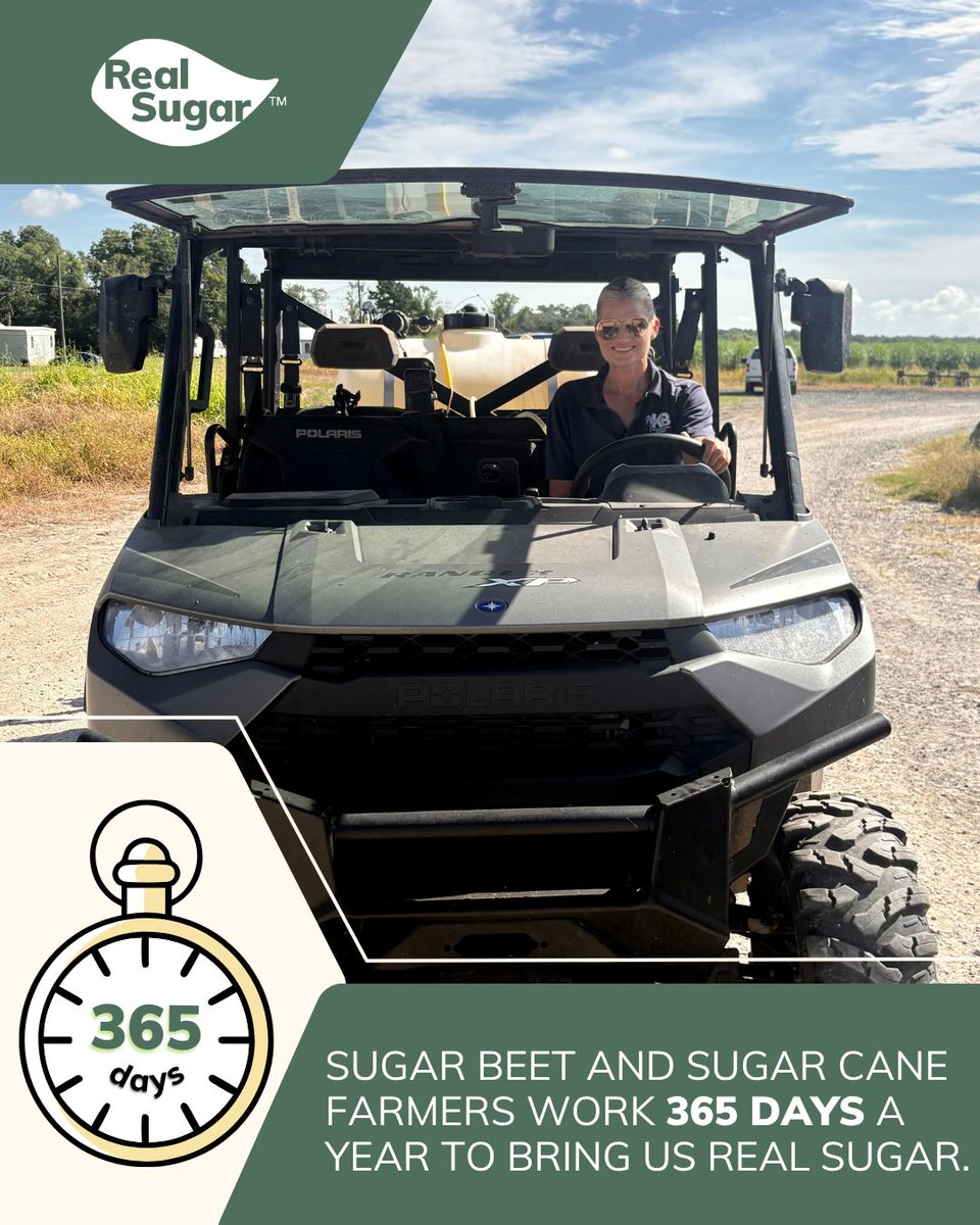 From field to table, sugar beet and sugar cane farmers work year-round to bring real sugar from their farms to your pantry. #RealSugar #FarmToTable