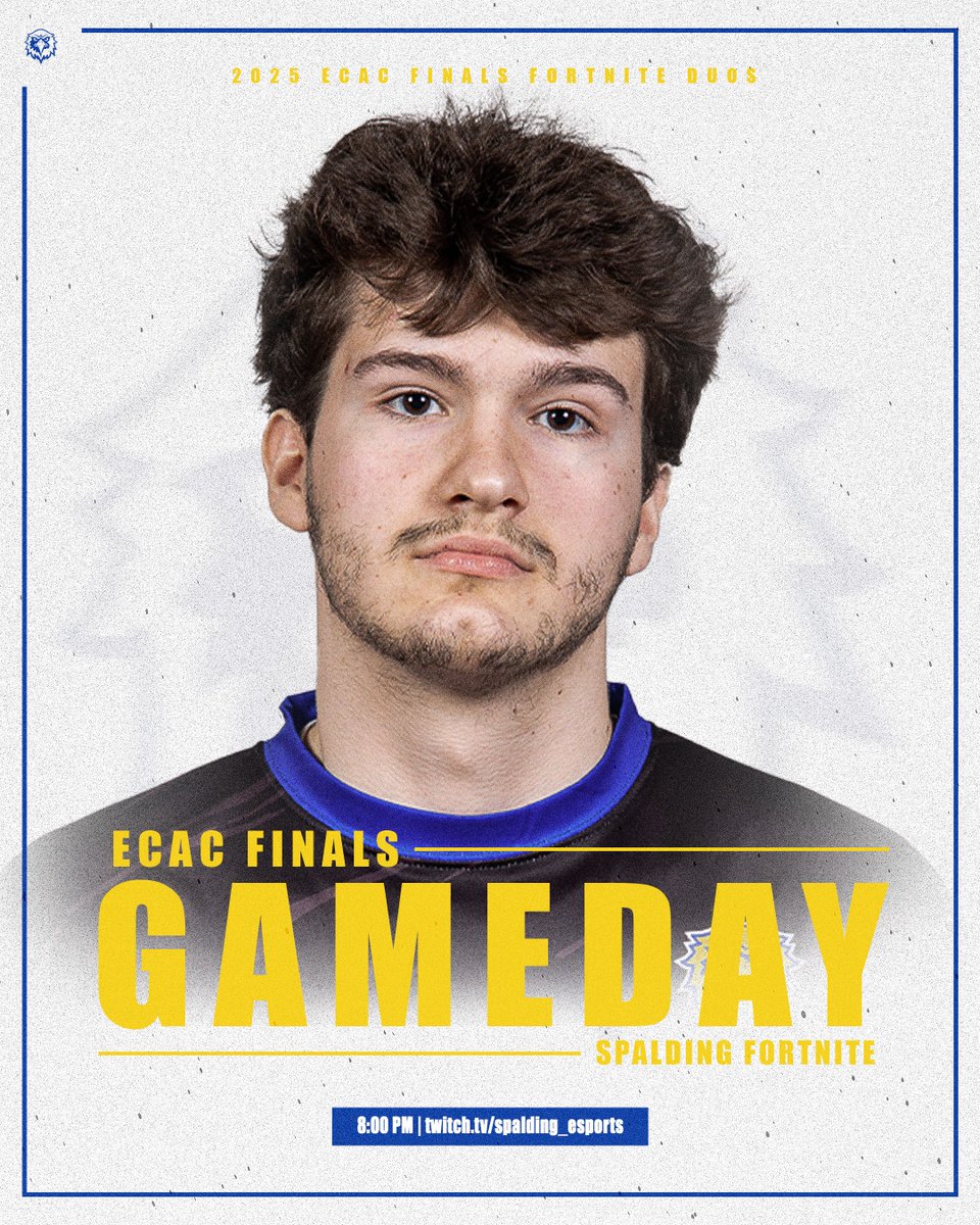 ECAC Fortnite season finale. We have one more chance to climb the leaderboard tonight as we drop in for the final time! Our duos are locked in and ready for the last day of competition. 

Stream @ 8PM ET: twitch.tv/spalding_espor…

#GoEagles | #OneSpalding
