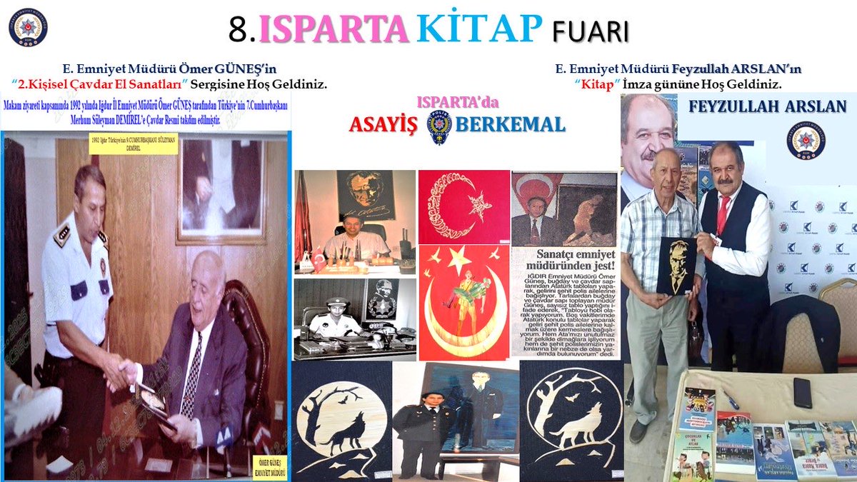 Isparta Kitap Fuarında görüşmek temennisiyle…