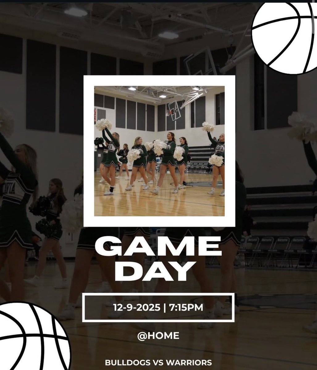 BHSCheer5's tweet photo. GAME DAY!!! Today our game is at HOME vs the Goshen Warriors🐾 The theme for tonight is USA❤️🤍💙 See you there!! https://t.co/i55UpZjx6p