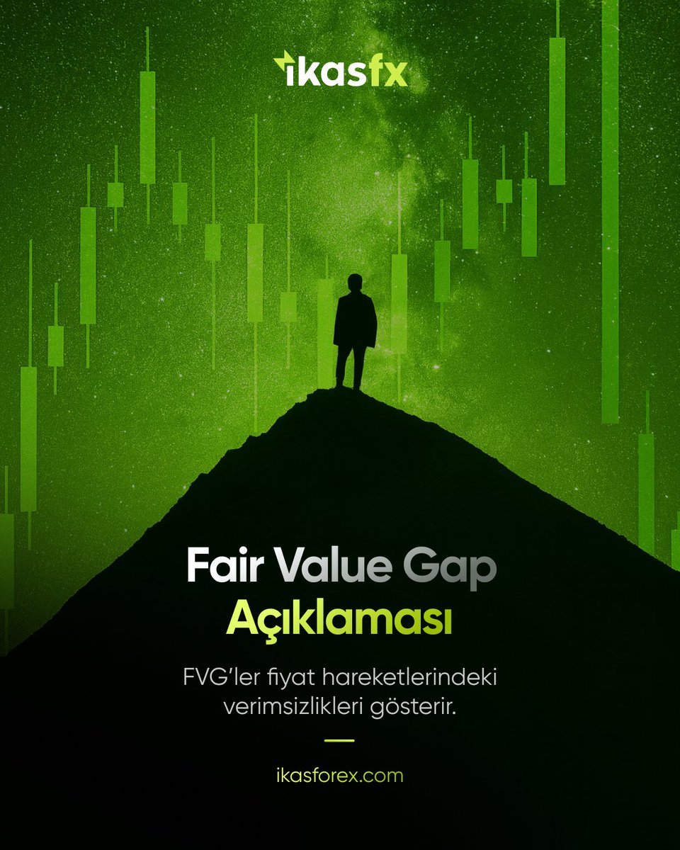 💸Piyasa Dengesizliği: Fair Value Gap

Fair Value Gap (FVG), fiyat hareketlerinde oluşan dengesizlik alanlarını ifade eder.
Bu alanlar, fiyatın dengeye dönme ihtimalini artırır ve potansiyel işlem bölgeleri oluşturarak yatırımcılara önemli ipuçları verir.

Forex piyasasında doğru