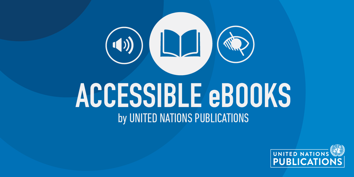 unpublications's tweet photo. 🌍 Explore UN Publications' accessible ebooks for readers who are visually impaired or have print reading disabilities. From "The Essential UN, Second Edition" to "From My Window" now available at the #UNBookshop: https://t.co/Sa11MyavNG #IDPD #DisabilityDay https://t.co/sLieOt3Adp