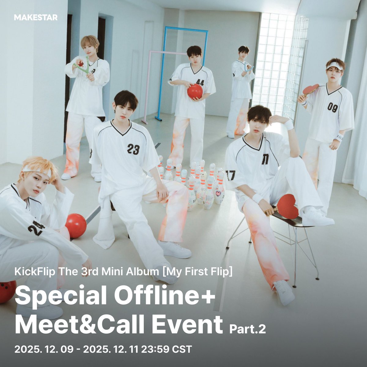 韓国スペシャルオフライン&対面サイン会&ヨントン] #KickFlip The 3rd