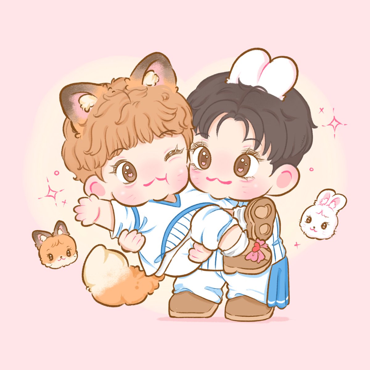 iwasonceurbae's tweet photo. ₍ᐢ⑅• ̫•⑅ᐢ₎ദ⸒⸒ 🐰🦊

#jamren #jaemren #잼런 https://t.co/RazGKtE7V6