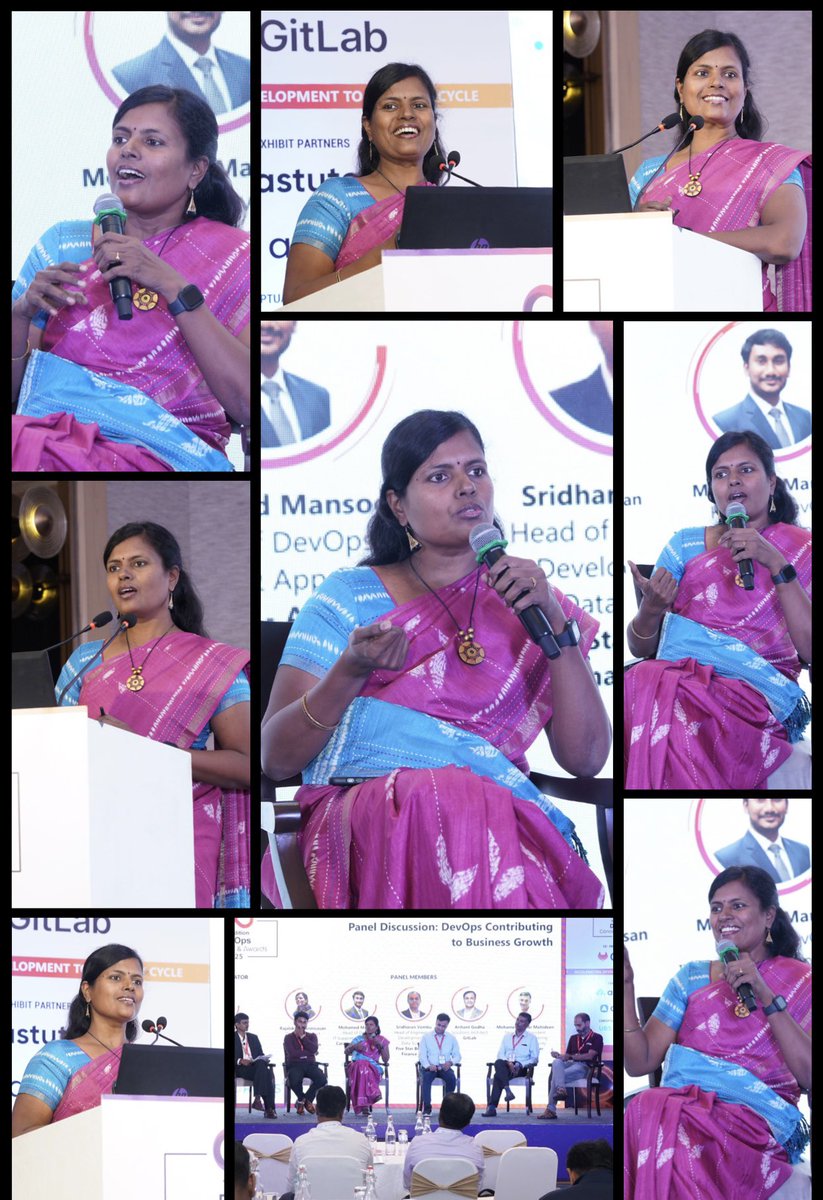 raji_zoho's tweet image. I have been part of a lot of DevOps events few years ago. Doing one now was very nostalgic. A presentation and a panel discussion during the 10th edition of DevOps Conclave 2025, organised by UBS Forums Pvt. Ltd. 💕 

#devops