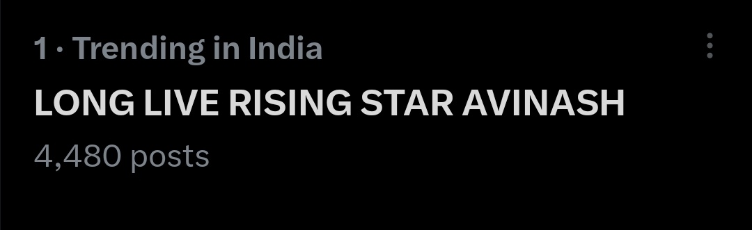 xyz200050's tweet photo. Mishra ji Aura 🥶
LONG LIVE RISING STAR AVINASH
#HBDAvifromAvishaFam https://t.co/zcnnq3seuF