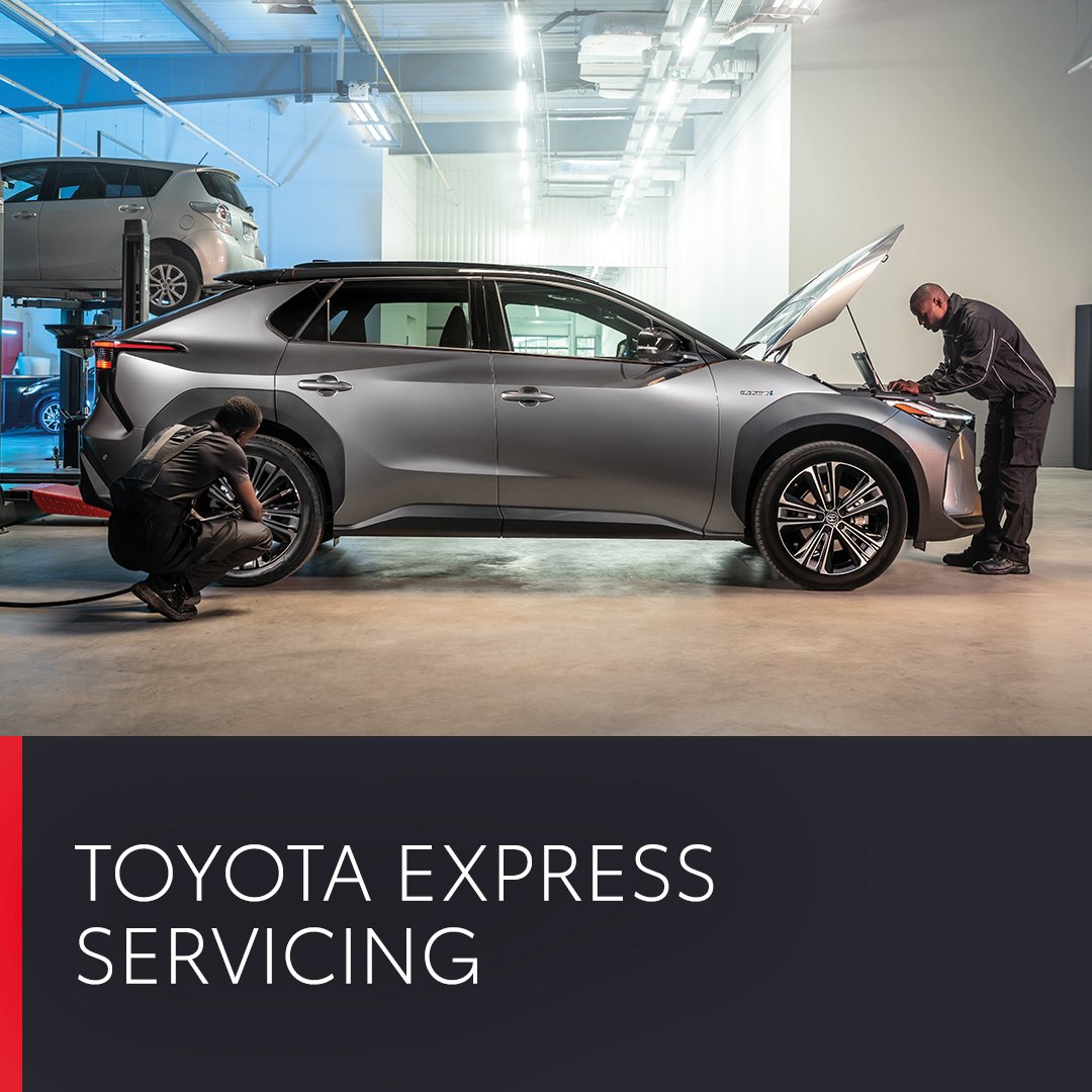 We know your time is valuable - that’s why our convenient Express Service is designed to keep your Toyota in top condition with minimal disruption to your day 🚗 

For more information or to book your Express Service, visit our website today: bit.ly/3XlcTb3