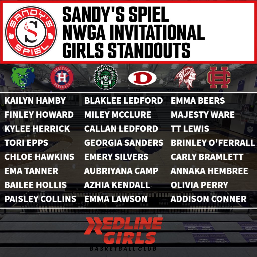 KyleSandy355's tweet image. #SandysSpielNWGAInvitational Girls Standouts