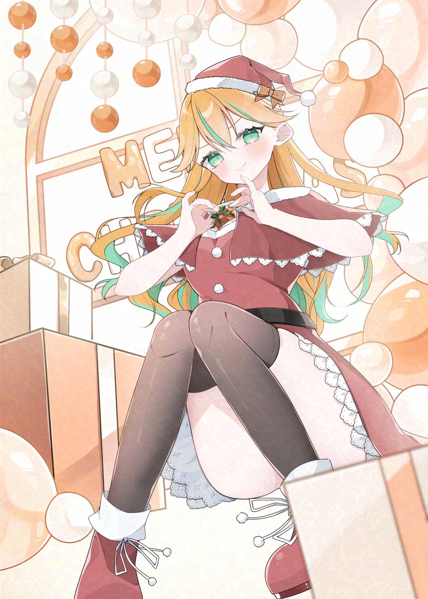 一枚絵公開 今日は寒いので！！！！ 早めのメリークリスマス