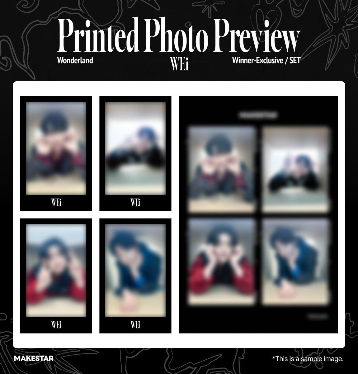 韓国対面サイン会&ヨントン] #WEi 8th Mini Album [#Wonderland