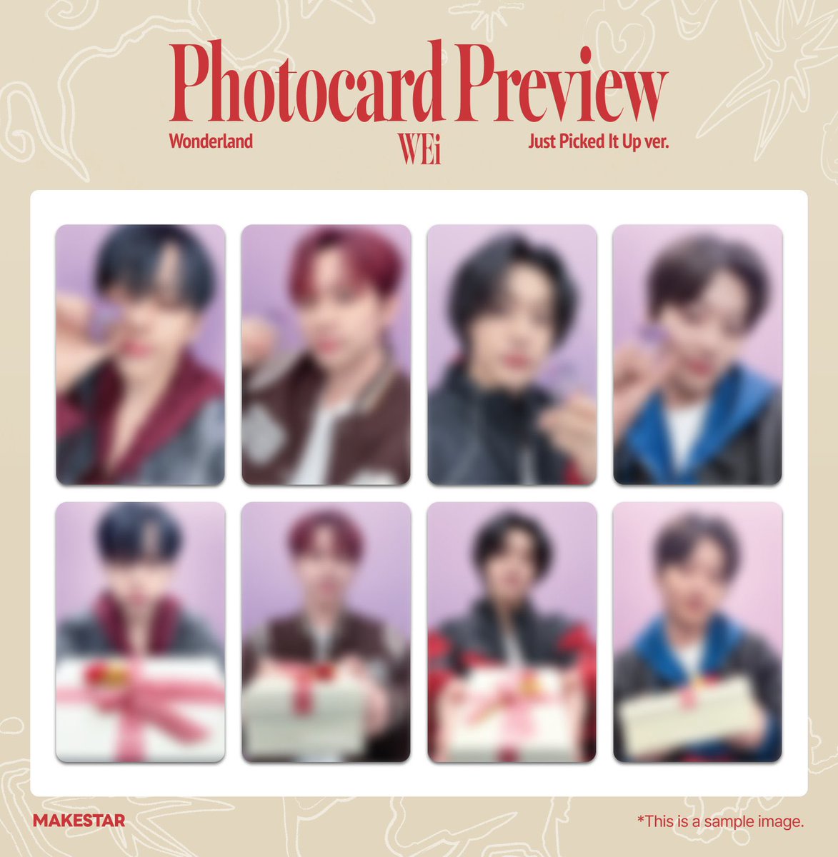 韓国対面サイン会&ヨントン] #WEi 8th Mini Album [#Wonderland