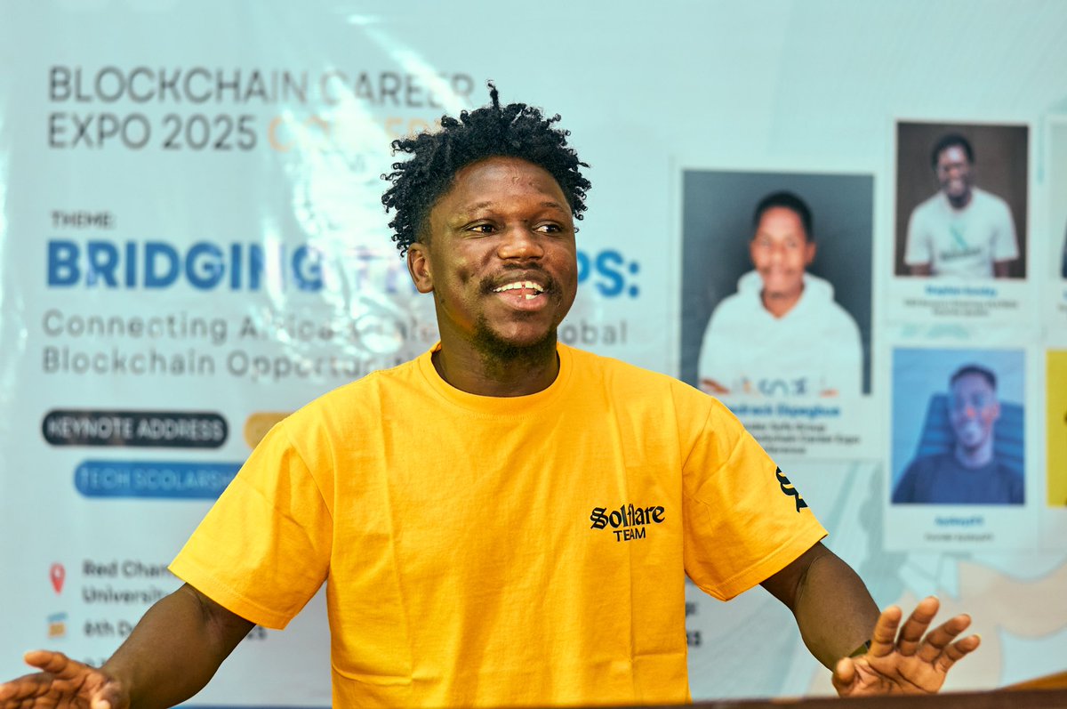 witty_cruz's tweet image. Last weekend, I was at Blockchain Career Expo 2025,
where I spoke about Building in the Open as well as Wallets and Wallet Security.

I also broke down why @solflare remains a must-use wallet for anyone building on @solana

Big shoutout to the organizers @B_CareerExpo, @sofegroup…