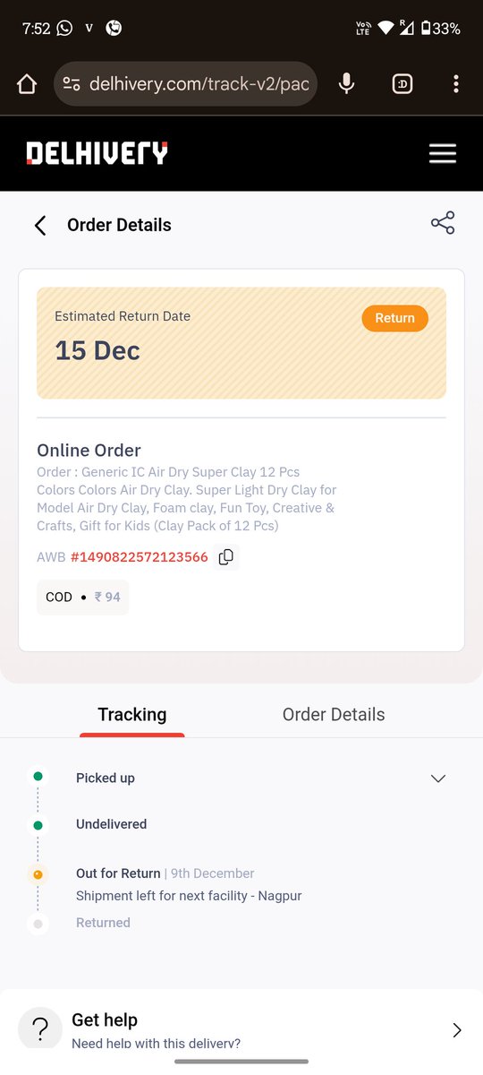 Rushike50960520's tweet photo. @help_delhivery  my female friend is worried bcz she didn't order the any parcel from mesho but receiving call from Delhivery partner he is constantly calling asking otp even after saying that she didn't order. He came 2-3 times &amp; whatsapp calling from personal number https://t.co/KLqICsTo1S