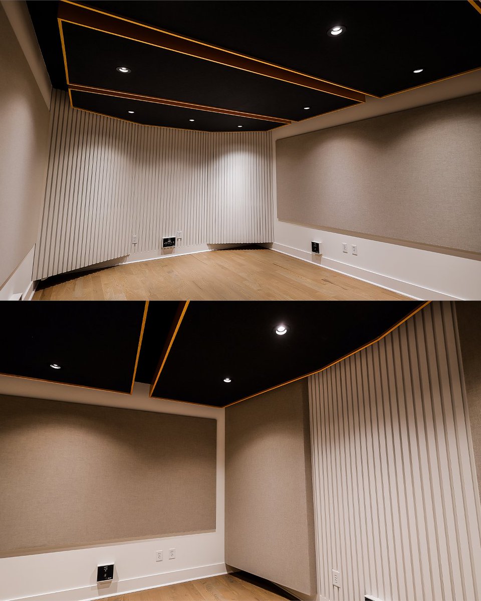 nilesacoustics's tweet photo. Eight independent floating floors, dedicated silent 1:1 HVAC systems, full-lite doors, and intentional wall assemblies allow every suite to run at once with virtually no transfer. A true plug-and-play environment built for writing, mixing, and production. https://t.co/KzLaHbH9gC