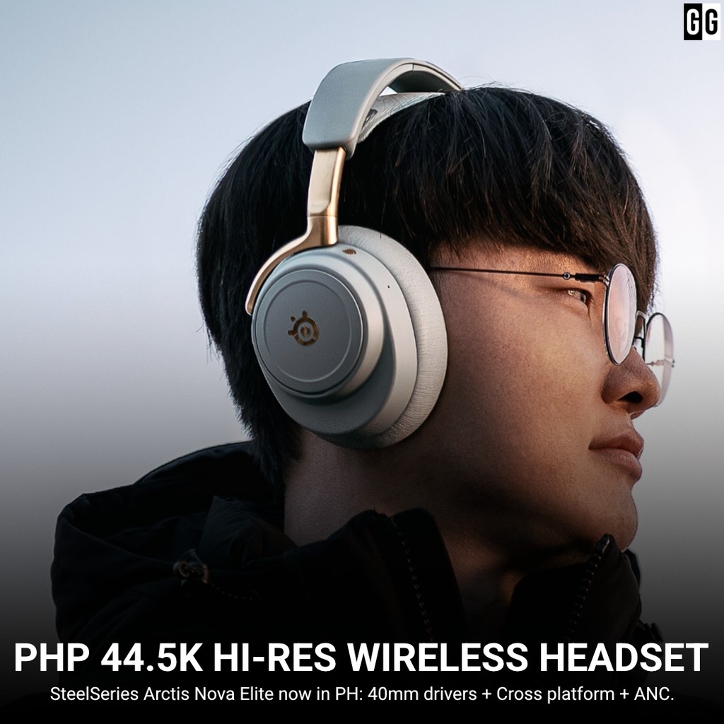 GIZGUIDEPH's tweet image. Faker approved wireless Hi-Res gaming headset. 🔥🔥🔥#SteelSeriesArctisNovaElite

Read here: gizguide.com/2025/12/steels…