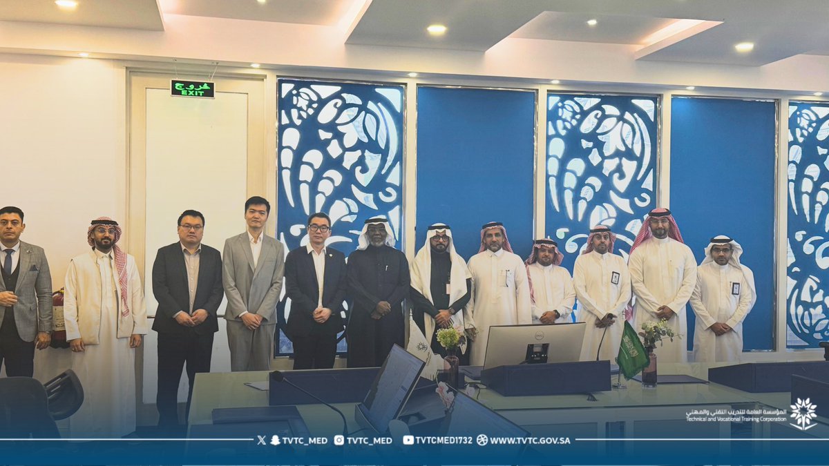التدريب التقني بمنطقة المدينة المنورة tweet media