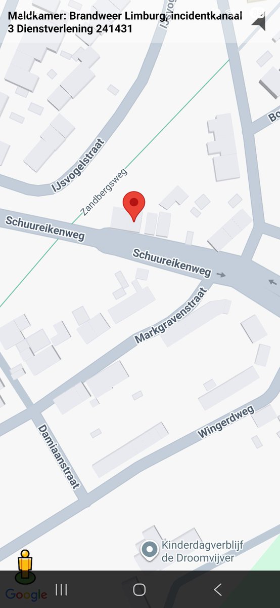 Inzet Brandweer op Schuureikenweg in Hoensbroek