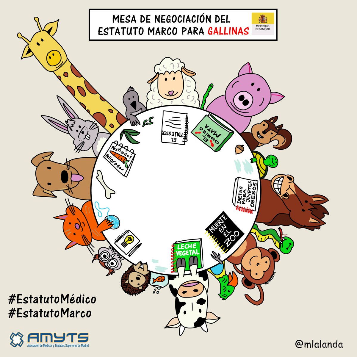 Los médicos están de huelga esta semana
¿Entiendes el porqué?
#estatutomedico #EstatutoMarco #HuelgaMédica