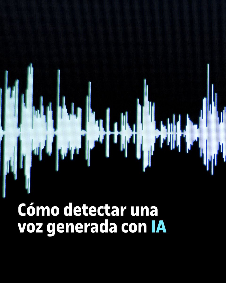 juanluisrecio's tweet image. A medida que los modelos de #voz generativa maduran, los &quot;fallos&quot; que delatan un #deepfake (contenido audiovisual sintético o por #IA generativa) son más sutiles. La clave no es oír un robot, sino distinguir la huella algorítmica de... periodistadigital.com/elbuenvivir/20… @UOCuniversidad